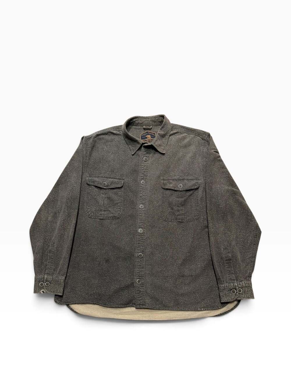 Freedom Foundry Long Sleeve Button Down Shirt Size XL Dark Green